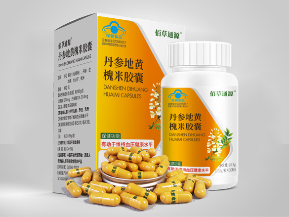 佰草通源®丹参地黄槐米胶囊